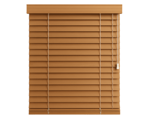 Cordless Faux Wood Blinds
